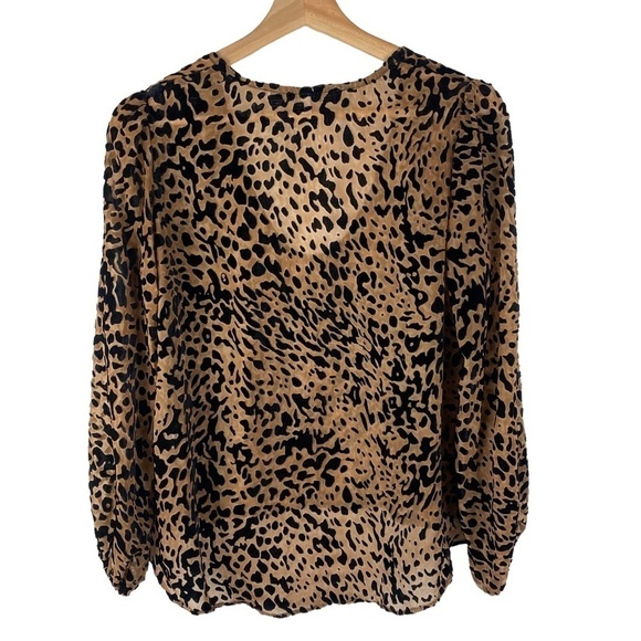 Lovers + Friends Daydream Leopard Print Top Size Small - Picture 5 of 7
